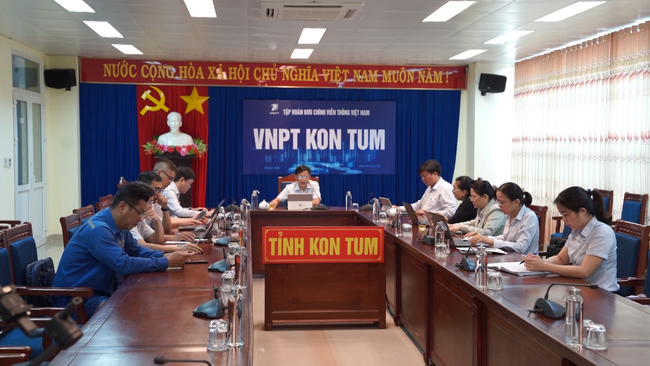 VNPT Kon Tum đồng hành cùng tỉnh nhà hoàn thành mục tiêu chuyển đổi số